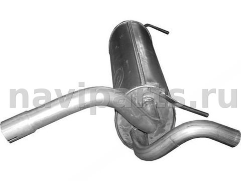 Глушитель Opel Astra, 2012 г., арт. 00-00366530
