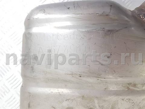 Глушитель Mercedes GLE W167, 2018 г., OEM A1674900403, арт. 105245, фото 2