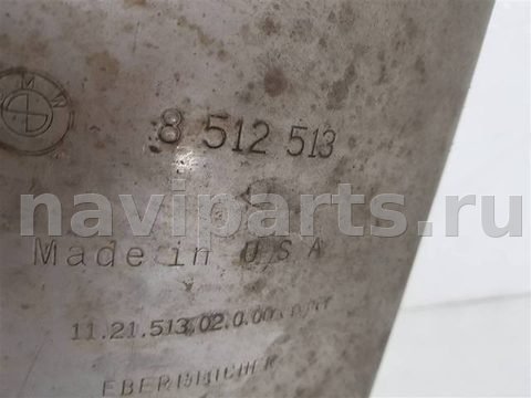 Глушитель BMW X4 F26, 2014 г., OEM 8512513, арт. 108851, фото 3