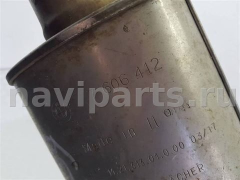 Глушитель BMW X4 F26, 2014 г., OEM 8512513, арт. 108851, фото 4