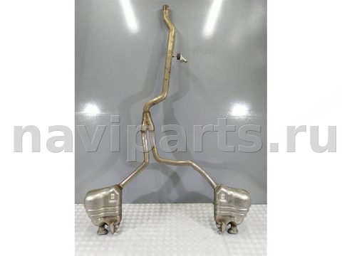 Глушитель Audi A6 C7, 2014 г., OEM 4G0253611M, арт. 21252