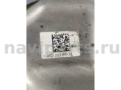 Глушитель Audi A6 C7, 2014 г., OEM 4G0253611M, арт. 21252, фото 8