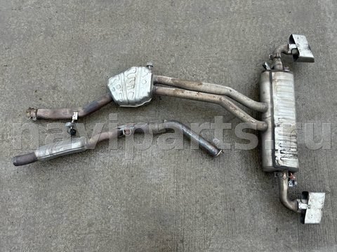 Глушитель Porsche Cayenne, 2017 г., OEM 4M4253401, арт. 2501358, фото 2