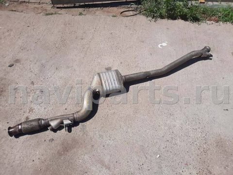 Глушитель Mercedes C W205, 2015 г., OEM A2054901420, арт. 28789