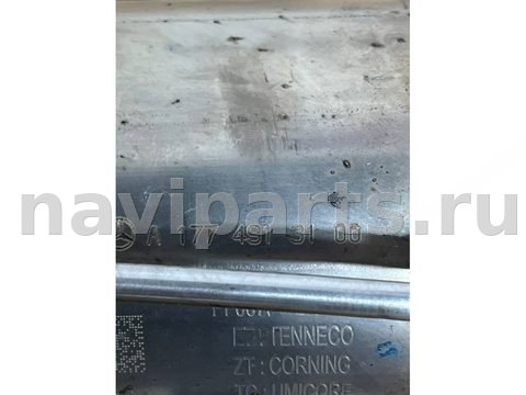 Глушитель Mercedes CLA C118, 2022 г., OEM A2474917800, арт. 30320, фото 6