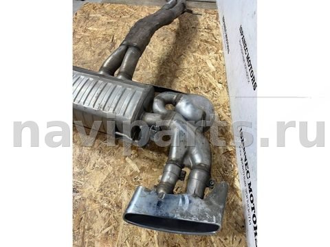 Глушитель Bentley Bentayga, 2017 г., OEM 4M0253611L, арт. 39374, фото 3