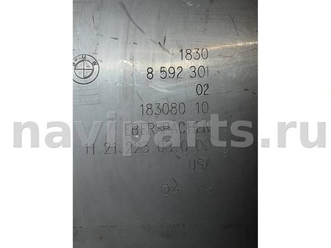 Глушитель BMW X3 G01, 2019 г., OEM 8592301, арт. 39942, фото 5