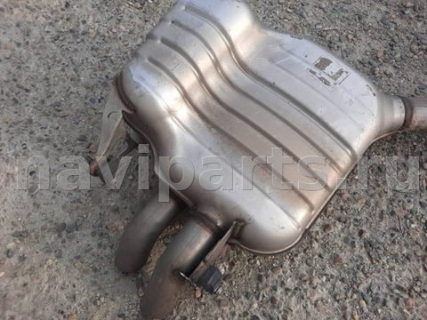 Глушитель Mercedes C W205, 2015 г., OEM A2054907421, арт. 42379, фото 2