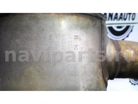 Глушитель BMW 4 F32/F33/GT F36, 2019 г., OEM 7602286, арт. 475-2, фото 5