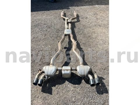 Глушитель BMW M5 F90, 2021 г., OEM 8092606, арт. 50070