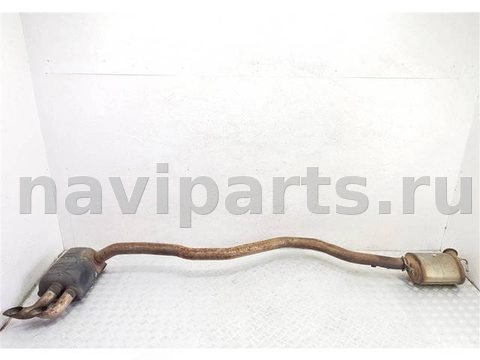 Глушитель Mercedes GLE W166, 2015 г., OEM A1664909636, арт. 92538