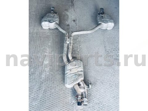 Глушитель Audi A8 D4, 2010 г., OEM 1, арт. 9683