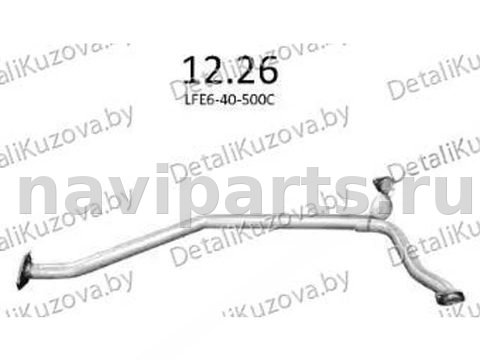 Глушитель Mazda 6, 2008 г., арт. 99355