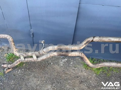 Глушитель Audi Q7 4L, 2008 г., арт. BVR149-4, фото 4
