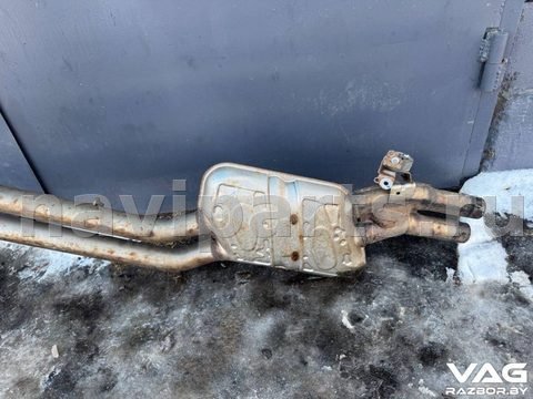 Глушитель Audi A8 D4, 2013 г., OEM 4H0253612Q, арт. BVR159-40_2, фото 2