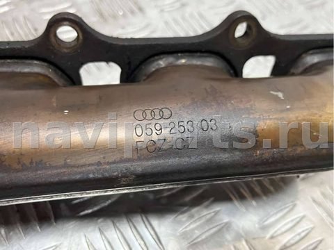 Гофра глушителя Audi A4 B8, 2011 г., OEM 05925303, арт. 02005_2, фото 6