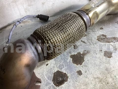 Гофра глушителя Mercedes GLE W166, 2017 г., OEM 112311371001, арт. 3321042702_1, фото 2