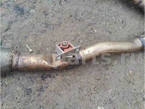 Гофра глушителя Audi Q7 4M, 2020 г., OEM 4M0253211AF, арт. B104965600_2, фото 4