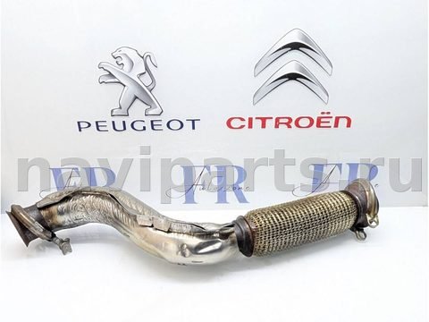 Гофра глушителя Peugeot Rifter, 2021 г., OEM 9818372280, арт. W7462504_7