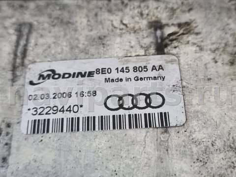 Интеркулер Audi A4 B7, 2006 г., OEM 038906051D, арт. 108243708, фото 5