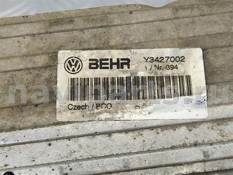 Интеркулер Skoda Rapid, 2012 г., OEM 6R0145805, арт. 16481, фото 9