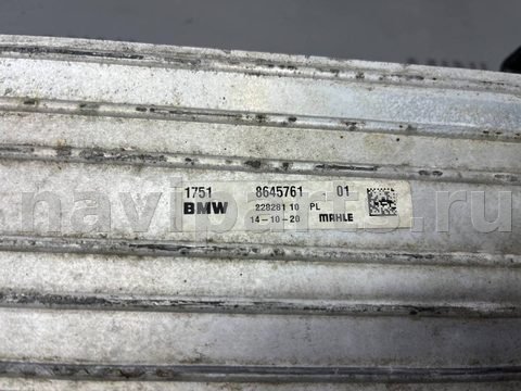 Интеркулер BMW X1 F48, 2017 г., OEM 17518645761, арт. 18237_4