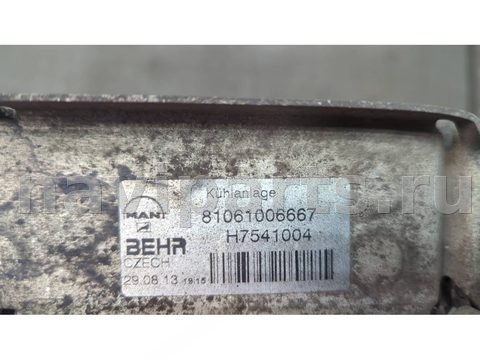 Интеркулер MAN TGM, 2014 г., OEM 81061006667, арт. 20579072, фото 4