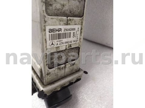 Интеркулер Mercedes E W213, 2017 г., OEM A2760900214, арт. 20650, фото 4