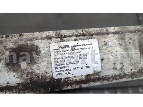 Интеркулер DAF CF, 2013 г., OEM 1685549, арт. 20732291, фото 2