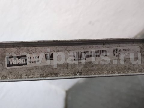 Интеркулер Cadillac BLS, 2006 г., OEM 12788019, арт. 20835328, фото 3
