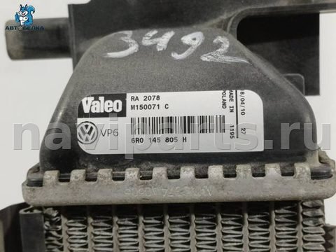Интеркулер Volkswagen Polo, 2009 г., OEM 6R0145805H, арт. 37136, фото 13