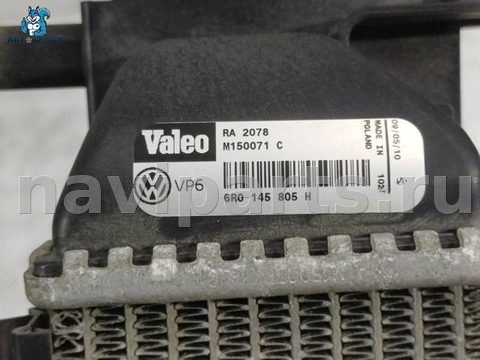 Интеркулер Volkswagen Polo, 2009 г., OEM 6R0145805H, арт. 37151, фото 11