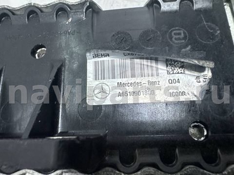 Интеркулер Mercedes C W205, 2017 г., OEM A6510901800, арт. 7019, фото 2