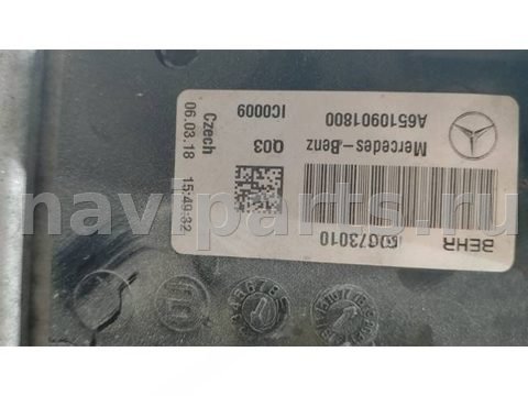Интеркулер Mercedes C W205, 2017 г., OEM A6510901800, арт. 864, фото 4