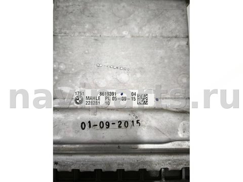 Интеркулер BMW 5 G30/G31, 2016 г., OEM 17518619391, арт. BBMW29014_2