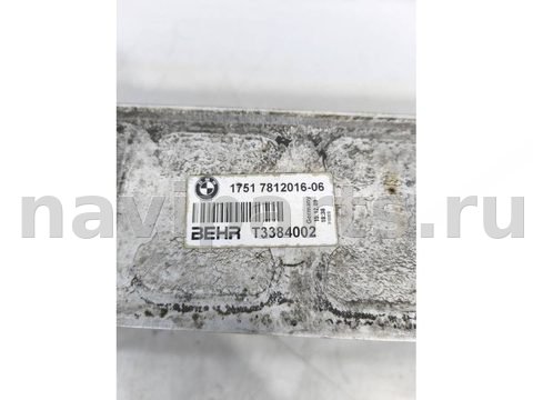 Интеркулер BMW 5 F10/F11/GT F07, 2009 г., OEM 7812016, арт. BBMW34430_3, фото 5