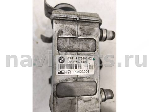 Интеркулер BMW X5 F15, 2013 г., OEM 7575405, арт. BBMW36724_4