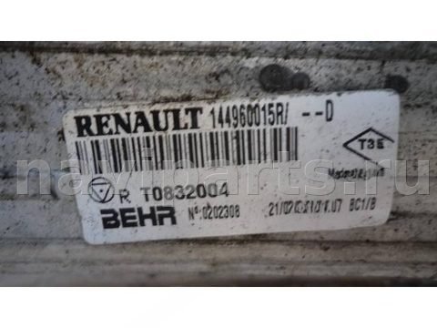 Интеркулер Opel Movano, 2017 г., OEM 144960015R, арт. Inter76g1, фото 2
