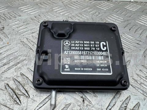 Камера переднего вида Mercedes E W213, 2016 г., OEM A2139005819, арт. 231428
