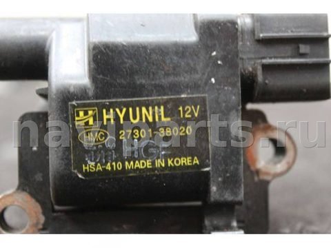 Катушка зажигания Hyundai Sonata, 2005 г., OEM 2730138020, арт. F282, фото 3