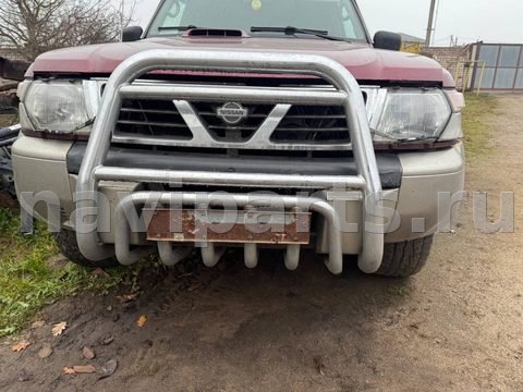 Кенгурятник Nissan Patrol Y61, 2002 г., арт. 104965585