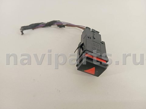 Кнопка аварийной сигнализации Porsche Cayenne, 2008 г., OEM 7L5953235, арт. 10232