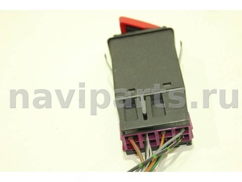 Кнопка аварийной сигнализации Skoda Octavia A4, 1999 г., OEM 1U0953235B, арт. 108705912, фото 2