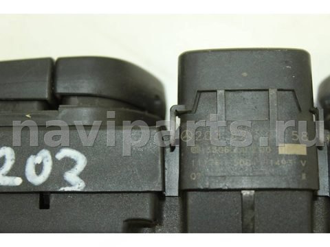 Кнопка аварийной сигнализации Mercedes C W203, 2003 г., OEM 2038219158, арт. 108847276, фото 6