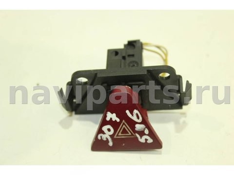 Кнопка аварийной сигнализации Peugeot 307, 2003 г., OEM 9643219577, арт. 108854638