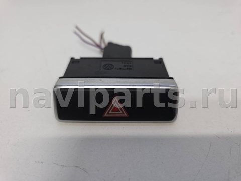 Кнопка аварийной сигнализации Volkswagen Sharan, 2015 г., OEM 7N0953509C, арт. 12413