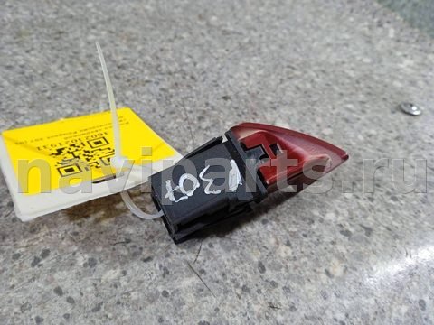 Кнопка аварийной сигнализации Peugeot 307, 2003 г., OEM 9643219577, арт. 46023021931, фото 2