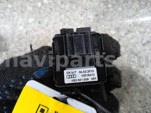 Кнопка аварийной сигнализации Audi A7, 2012 г., OEM 4G0941509, арт. 46023034977_2, фото 2