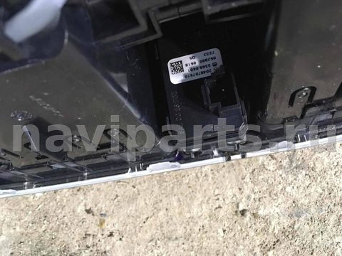 Кнопка аварийной сигнализации Mercedes C W204, 2008 г., OEM 2048707610, арт. 7128, фото 3