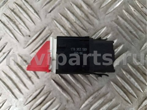 Кнопка аварийной сигнализации Volkswagen Caddy, 2005 г., OEM 1t0953509, арт. 85987536, фото 2